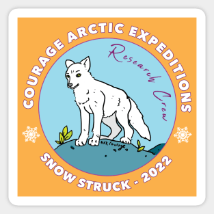 Courage Arctic Expedition - Snow Struck 2022 Sticker